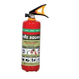 CLEAN AGENT TYPE FIRE EXTINGUISHER CAPACITY 2KG